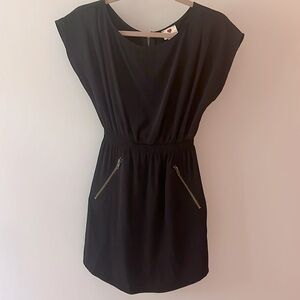 Little black mini dress with pockets size XS​​​​​